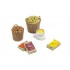 1/35 Fruit & Vegetables in Containers (1 bag, 2 baskets & 3 wooden crates)