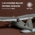 1/48 Lysander Control surfaces for Airfix