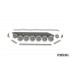 1/72 Russian T-72B3M Main Battle Tank with Roof-Mounted Slat Armour