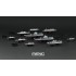 1/2000 Chinese Fleet Set 2 - 6 Warships: Type 001, 075, 052D, 093G, 094, Peace Ark