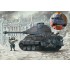 World War Toons - German Heavy Tank King Tiger (Porsche Turret) [Q Version]