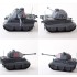 World War Toons - German Heavy Tank King Tiger (Porsche Turret) [Q Version]