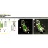 1/32 Martin-Baker Mk.9 Ejection Seat Seatbelt Decals for 2 Seats