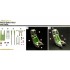 1/48 Martin-Baker Mk.9 Ejection Seat Seatbelt Decals for 2 Seats