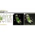 1/72 Martin-Baker Mk.9 Ejection Seat Seatbelt Decals for 2 Seats