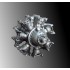 1/48 Pratt and Whitney R-1830 Engine for Revell-Monogram kit