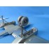 1/48 FMA IA 58 Pucara Landing Gears for Kinetic kits