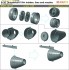 1/48 Fairchild Republic A-10 Thunderbolt II Air Intakes Fans & Nozzles for HobbyBoss kits