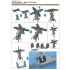 1/48 Boeing AH-64 Apache Main & Tail Rotors for Academy/Hasegawa kits