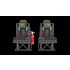 1/48 UH-60 Black Hawk/SH-60 Seahawk/MH-60 Late Pilot Seats for 2 Seats