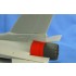 1/48 General Dynamics F-16 Fighting Falcon Jet F100-PW Engine Nozzle for Tamiya kits