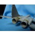 1/72 Mikoyan MiG-29 Jet Nozzles (opened) for Zvezda/Trumpeter kits