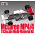 1/43 Multi-Material Kit: McLaren MP4/4 Ver.A '88 #11 Alain Prost/#12 Ayrton Senna