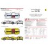 1/12 Full Detail kit - Ferrari 250TR Ver.B: 1958 LM #17 A.G.Mena / P.Drogo