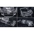 1/12 Full Detail kit - Ferrari D50 Ver.C: 1956 Rd.7 German GP #1 J.M.Fangio / #2 P.Collins