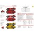 1/12 Full Detail kit - Ferrari D50 Ver.D: 1956 Rd.8 Italian GP #22 / #28 L.Musso