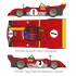 1/12 Full Detail kit - Ferrari 312PB Ver.A: 1972 Rd.5 / Rd.6 / Rd.7 / Rd.8 / Rd.10
