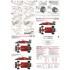 1/12 Full Detail kit - Ferrari 156/85 Ver.B: 1985 Rd.12 Italian GP #27, #28