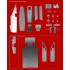 1/12 Full Detail kit - Ferrari 156/85 Ver.B: 1985 Rd.12 Italian GP #27, #28