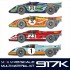 1/43 Porsche 917K Ver.F (1970) Daytona 24hrs [KG Salzburg] #3 Vic Elford/K.Ahrens