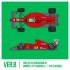 1/12 Ferrari F1-89 (640) Ver.B : Late Type 1989 Rd.10 Hungarian GP Winner #27 #28
