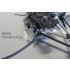 Black Mesh Hose (outer diameter: 1.8mm, length: 1500mm, 1pc)