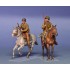 1/35 US Horsemen Normandy 1944 (2 figures & 2 horses)