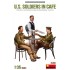 1/35 US Soldiers in Cafe (3 figures & accessories)