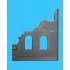 1/35 East Prussian City Building w/German Posters & Sign