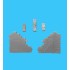 1/35 East Prussian City Building w/German Posters & Sign