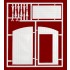 1/35 Farm Entrance with Wall (Size L x H x W: 380mm x 104mm x 120mm)