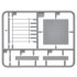 1/35 Factory Corner with Steps (Size L x H x W: 240mm x 265mm x 180mm)