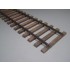 1/35 Railway Track with Dead End [European Gauge] (Length: 342mm)