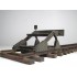 1/35 Railway Track with Dead End [European Gauge] (Length: 342mm)