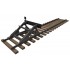 1/35 Railway Track with Dead End [European Gauge] (Length: 342mm)