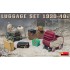 1/35 Luggage Set 1930s-1940s - Dog Cart, Pram, Suitcases & Bags