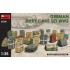 1/35 WWII German Jerry Cans Set (24pcs, 4 types, 2 assembling options)