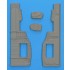 1/35 Cross-Roads Diorama Base (2 Ruined Buildings+Diorama Base, Base Size: 430mm x 330mm) 