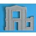 1/35 Russian Street (Ruined House+Street Accessories+Diorama Base,Base Size:348mm x 247mm)
