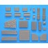 1/35 Village Diorama w/Fountain (Ruined House+Fountain+Diorama Base,Base Size:257mmx207mm)
