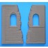 1/35 Village Street (2 Ruined Buildings+Diorama Base,Base Size: 514mm x 216mm)