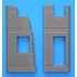 1/35 Village Street (2 Ruined Buildings+Diorama Base,Base Size: 514mm x 216mm)