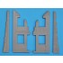1/35 German Street (3 Ruined Buildings+2 Diorama Bases, Base Size: 446mm x 173mm)