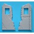 1/35 French Village Street w/WWII French Posters (Ruined House+Diorama Base)
