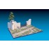 1/35 Diorama w/Park Wall (Part Wall+Street Accessories+Diorama Base,Base Size:236mmx178mm)