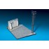 1/35 Street Section w/Wall (Ruined Wall+Telegraph Pole+Diorama Base,Base Size:252mmx181mm)