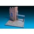 1/35 Ruined Factory w/base (Ruined Factory+Metal Stair++Metal Poles+Diorama Base)