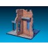 1/35 Ruined Factory w/base (Ruined Factory+Metal Stair++Metal Poles+Diorama Base)