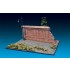 1/35 Diorama w/Brick Wall (Brick Wall+Diorama Base,Base Size:257mmx207mm)