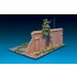 1/35 Diorama w/Brick Wall (Brick Wall+Diorama Base,Base Size:257mmx207mm)
